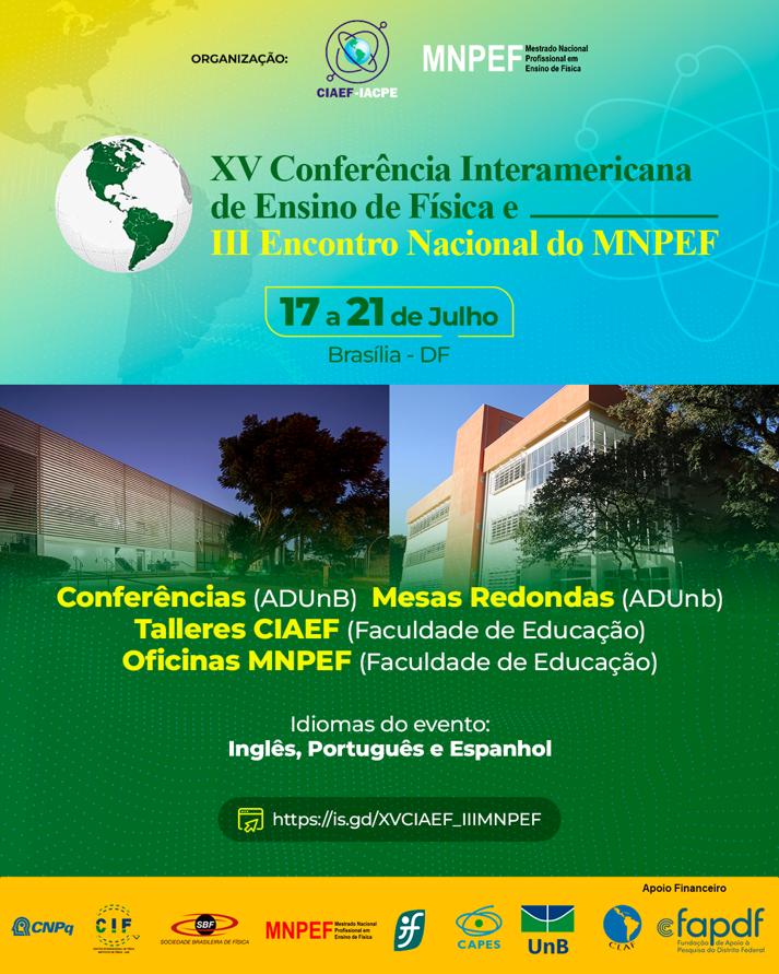 Professora do Instituto de Física, Maria Emília Guimarães, é convidada para mediar a XV Conferência Interamericana de Ensino de Física