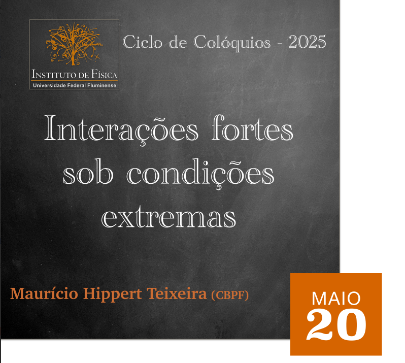 Interações fortes sob condições extremas (20/05)