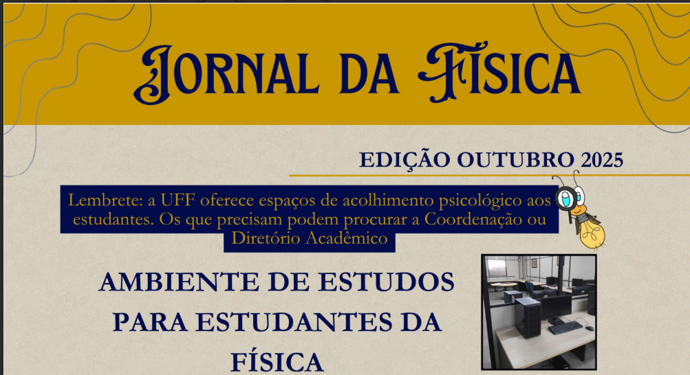 Jornal da Física – edição Outubro 2025